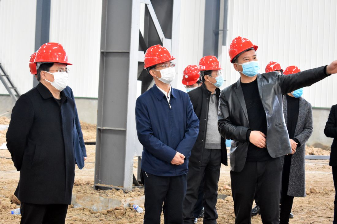 淮北市副市長蒞臨力幕科技 調(diào)研復(fù)工、復(fù)產(chǎn)情況